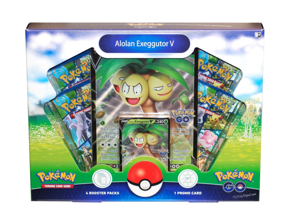 Pokémon TCG - Pokémon GO V Box - Alolan Exeggutor V » Order Now
