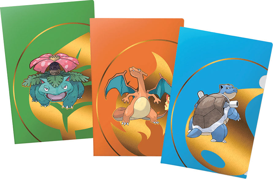 Ultra Pro - Charizard, Blastoise, & Venusaur Tournament Folios for Pokemon