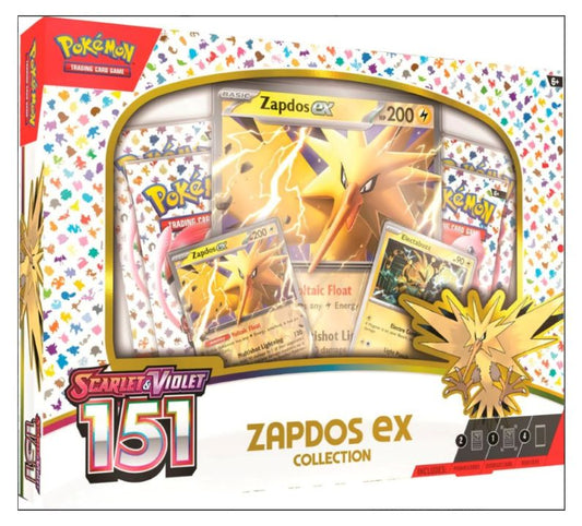 Pokémon TCG: Scarlet & Violet - 151 Collection - Zapdos Ex