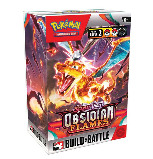 Pokémon TCG: Scarlet & Violet - Obsidian Flames Build & Battle Box