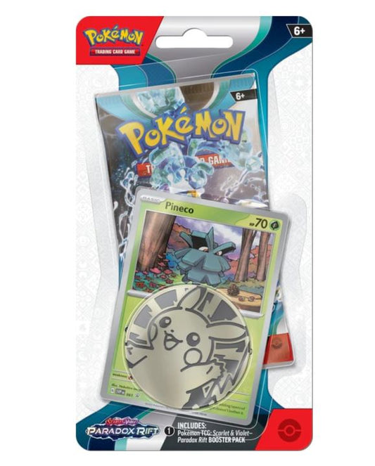 Pokémon TCG: Scarlet & Violet - Paradox Rift 1 Booster Pack, Coin & Promo Card - 2 Choices