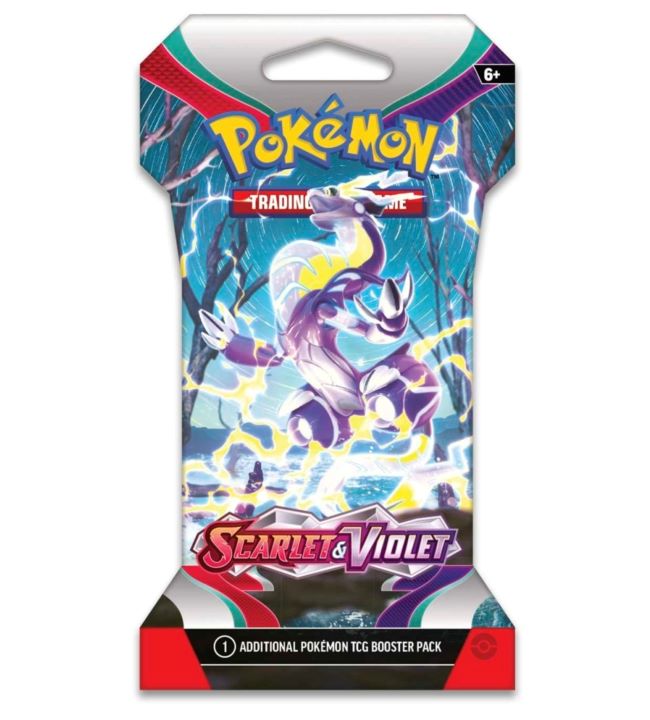 Pokémon TCG: Scarlet & Violet Sleeved Booster Pack