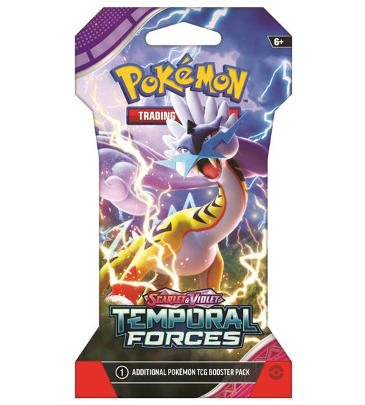 Pokémon TCG: Scarlet & Violet - Temporal Forces Sleeved Booster Pack