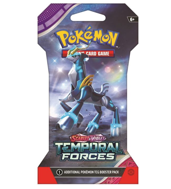 Pokémon TCG: Scarlet & Violet - Temporal Forces Sleeved Booster Pack