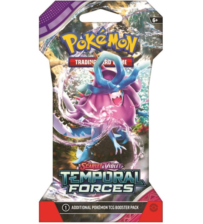 Pokémon TCG: Scarlet & Violet - Temporal Forces Sleeved Booster Pack