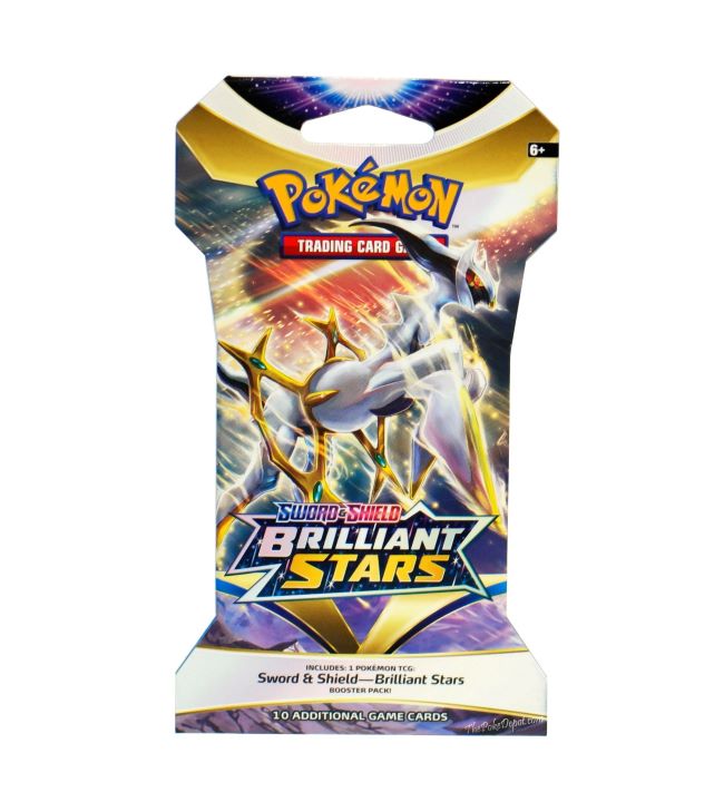 Pokémon TCG: Sword & Shield - Brilliant Stars Sleeved Booster Pack