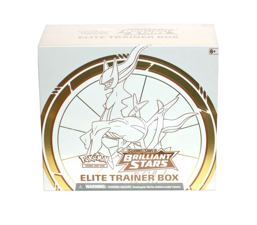 Pokémon TCG: Sword & Shield - Brilliant Stars Elite Trainer Box – Poke ...