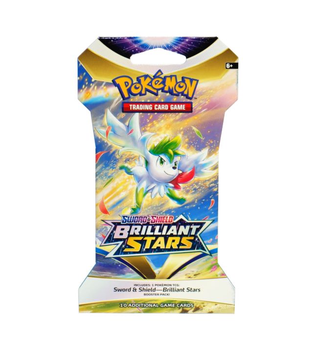 Pokémon TCG: Sword & Shield - Brilliant Stars Sleeved Booster Pack