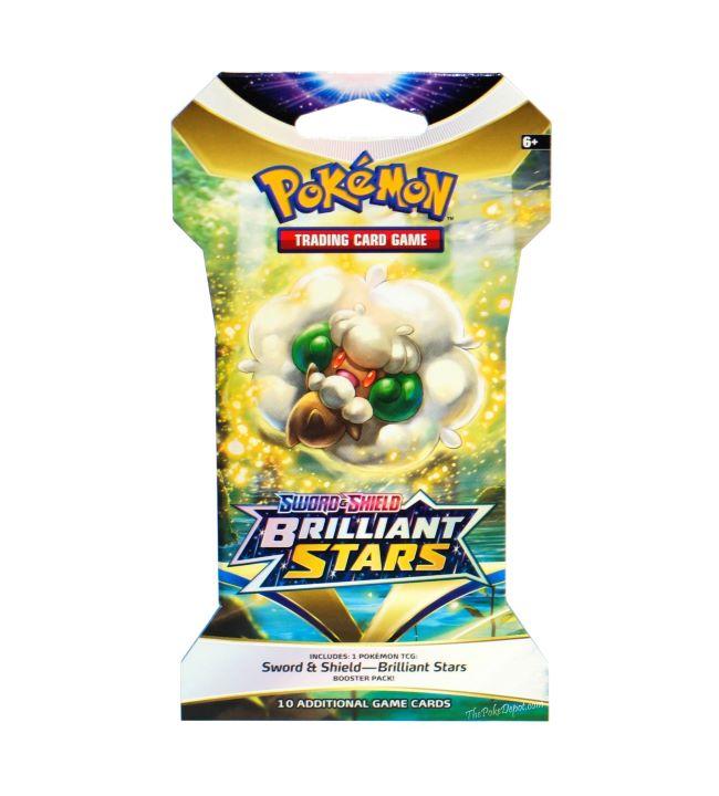 Pokémon TCG: Sword & Shield - Brilliant Stars Sleeved Booster Pack