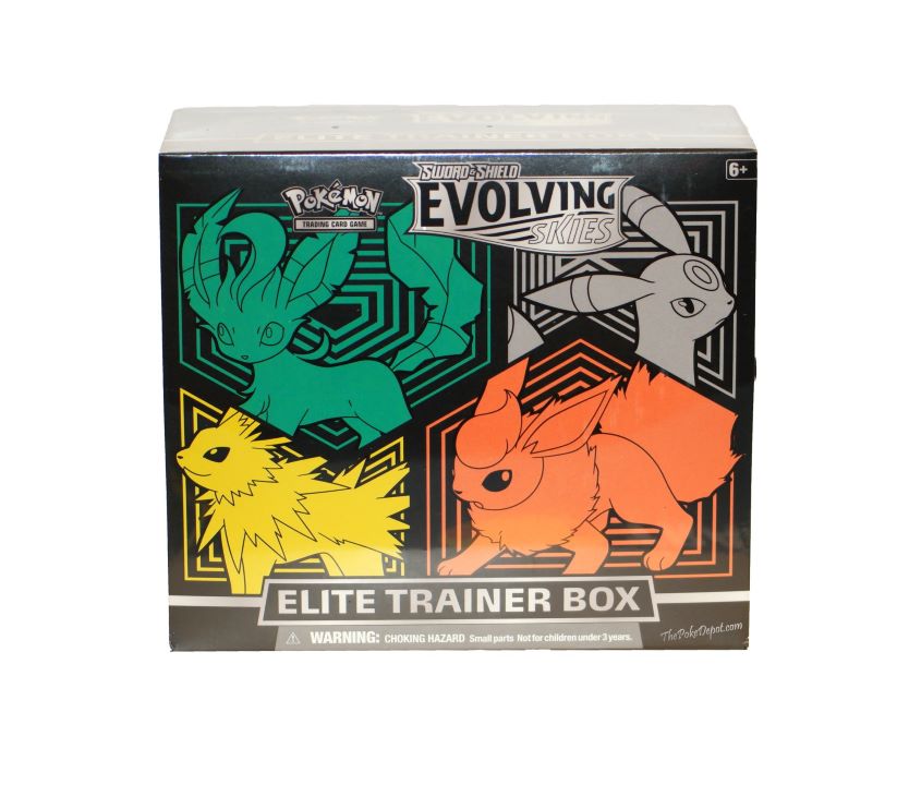 Pokémon TCG: Sword & Shield - Evolving Skies Elite Trainer Box - 2 Choices