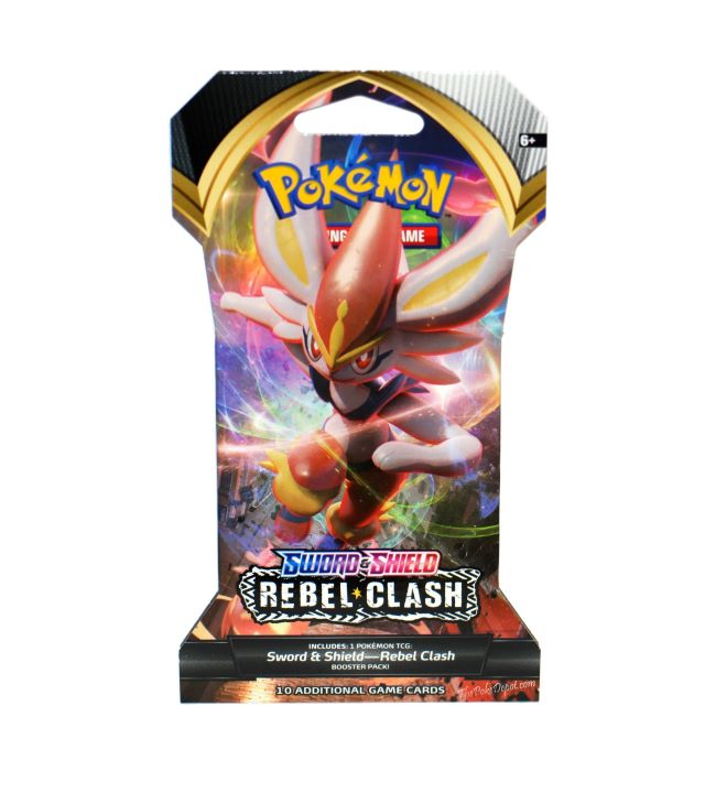 Pokémon TCG: Sword & Shield - Rebel Clash Sleeved Booster Pack