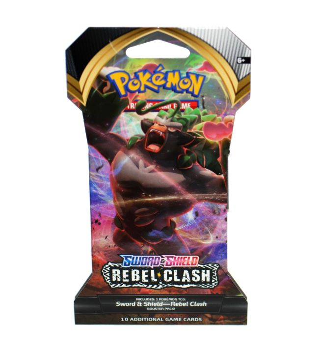 Pokémon TCG: Sword & Shield - Rebel Clash Sleeved Booster Pack